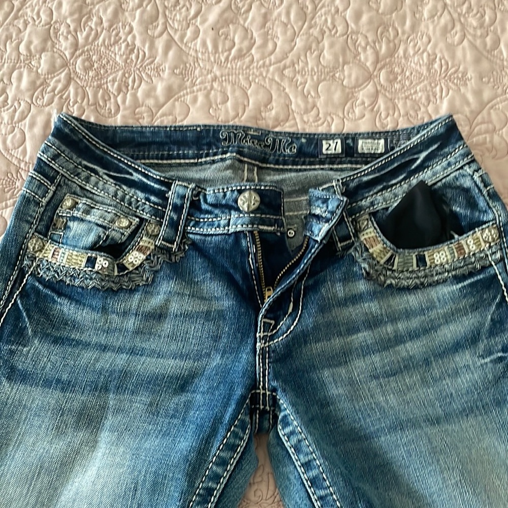 miss me slim boot cut jeans